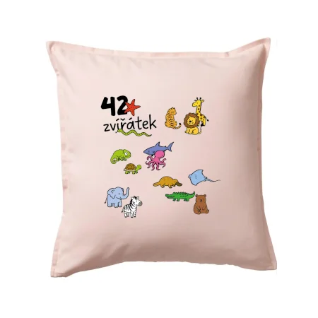 Tričko + 42 nažehlovacích zvířátek
