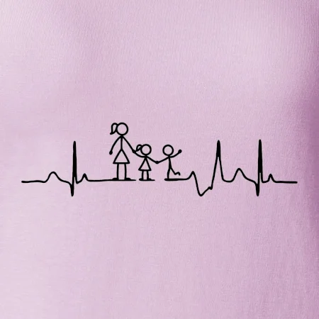 Ekg maminka a holka + kluk