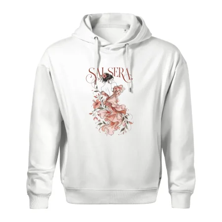 Salsera tanečnice v růžových šatech