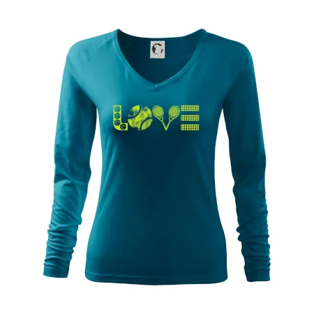 Tenis love nápis