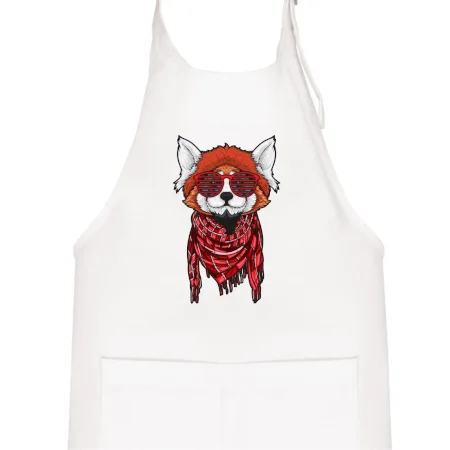 Červená panda hipster