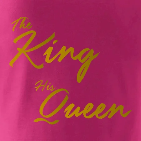 The King - His Queen - psací