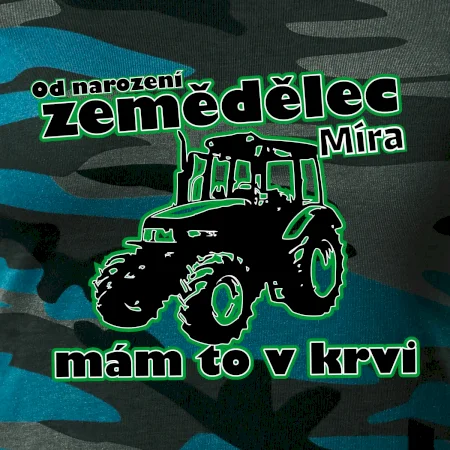 Od narození zemědělec, mám to v krvi
