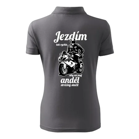 Silniční motorka - jezdím tak rychle, aby mi můj anděl strážný stačil