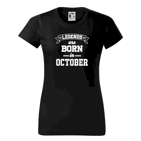 Legends are born in October