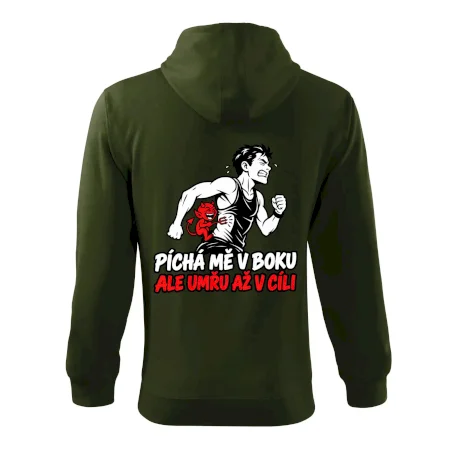 Běžec píchá mě v boku