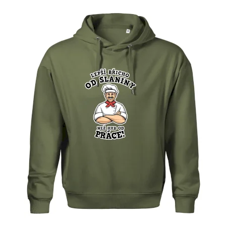 Lepší břicho od slaniny než hrb od práce