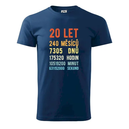 Narozeniny 20 přepočet času