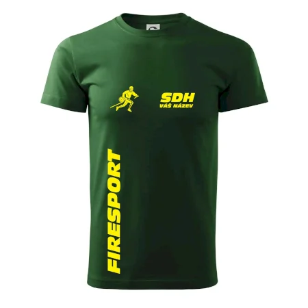 Hasičský sport SDH + váš název ŽLUTÁ