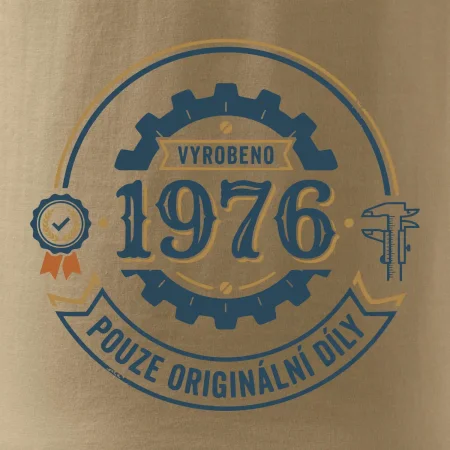 Vyrobeno 1976 - pouze originální díly