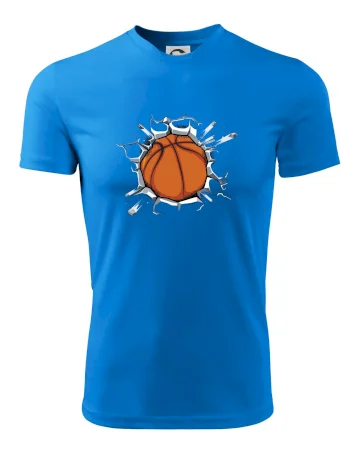 Basketbal míč v triku