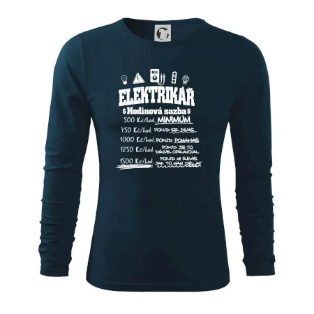 Elektrikář hodinová sazba
