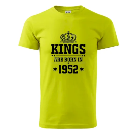 Kings are born in 1952