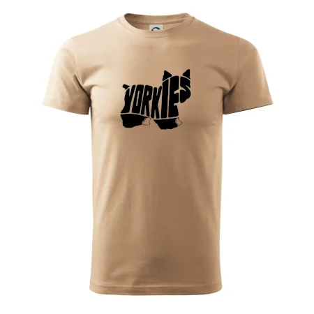 Jorkšírský teriér - Yorkie - Nápis v těle