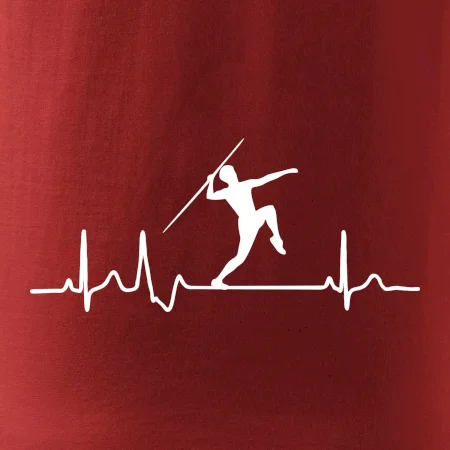 EKG hod oštěpem muž