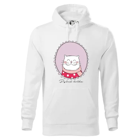 Pyšná kočka fialová