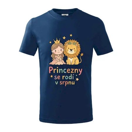 Dětský obrázek - princezny se rodí v srpnu