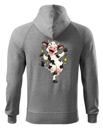 Veselá tančící kráva