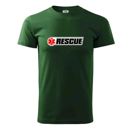 Záchranář rescue kříž červený
