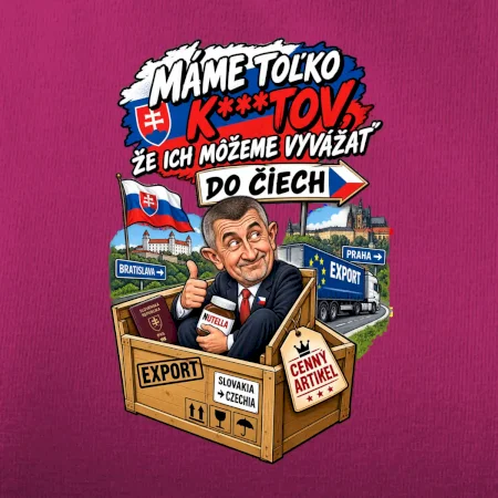 Máme toľko kktov, že ich môžeme vyvážať do Čiech