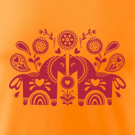 Folklor - dva koně