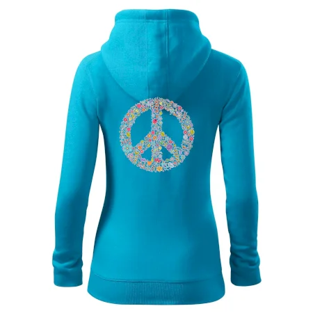 Peace symbol lístečky