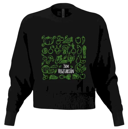 Jsem vegetarián - zelenina ve čtverci