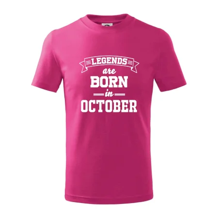 Legends are born in October