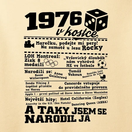 1976 v kostce
