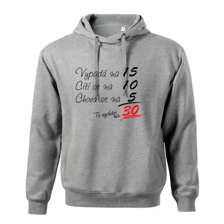 Vypadá, cítí se, chová se - 30 let