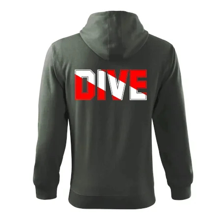 Dive nápis vlajka