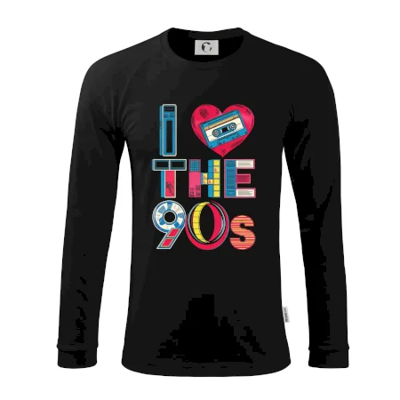 I love 90s - srdce a kazeta