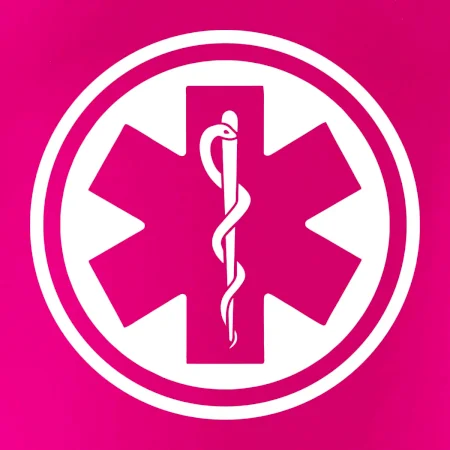 Rescue logo samostatné kulaté