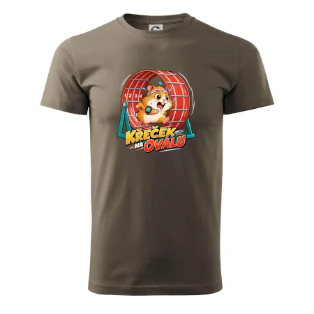 Běžecký křeček na oválu