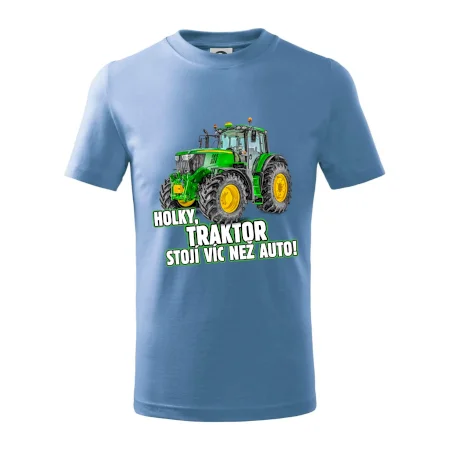Holky, traktor stojí víc než auto