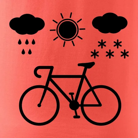 Cyklista za každého počasí