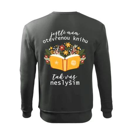 Jestli mám otevřenou knihu, tak vás neslyším