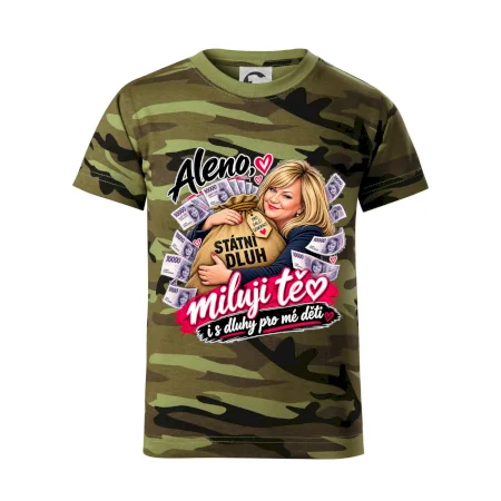 Aleno, miluji tě i s dluhy pro mé děti