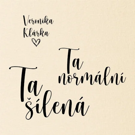 Párové mikiny Ta normální - Ta šílená (nápis na prsu a vaše jména na rukávu)