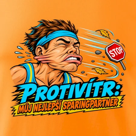 Běžecký protivítr můj sparingpartner
