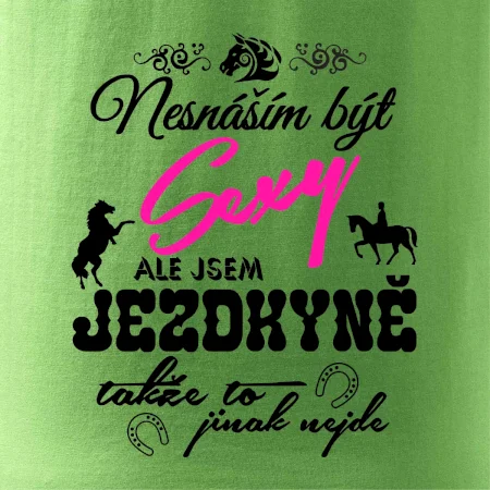 Nesnáším být sexy - jezdkyně