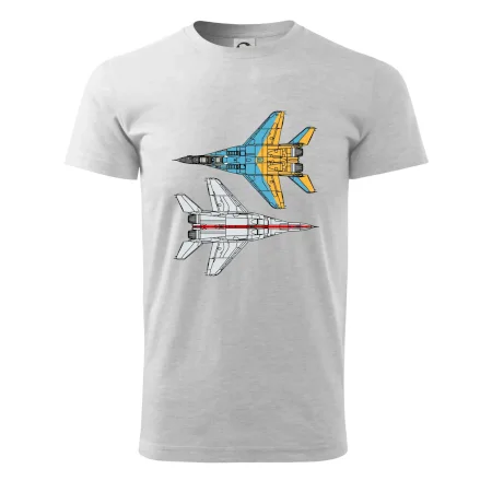 Mig 29 Fulcrum ze spoda a ze zhora
