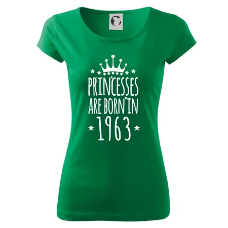Princesses are born in 1963