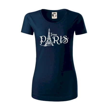 Paris nápis Eiffelovka rovný