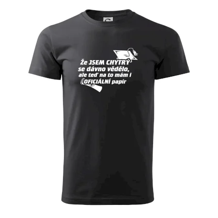 Že jsem chytrý se dávno vědělo