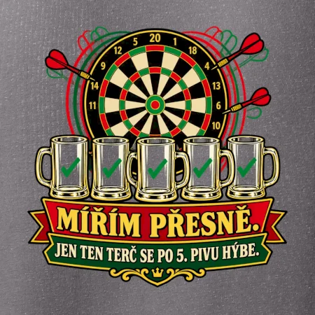 Mířím přesně, jen ten terč se hýbe