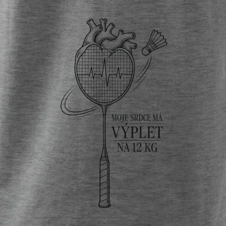 Badminton srdce s výpletem