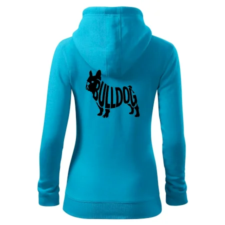 Bulldog  nápis v těle