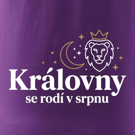 Královny se rodí v srpnu - lev a měsíc