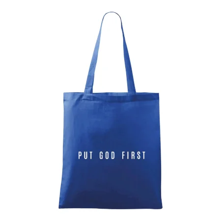 Put God first slabý nápis